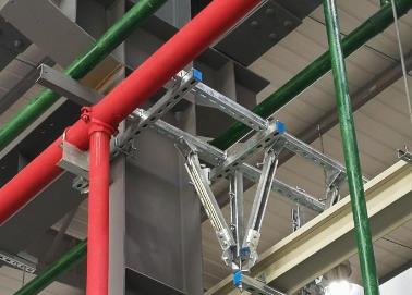 合川该抗震支架的整体式支吊架结构协调性好